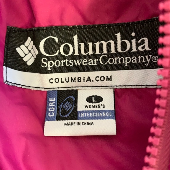 Columbia Women’s Core Interchangeable Jacket Sz L - Picture 12 of 12